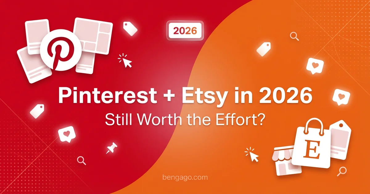 Pinterest and Etsy in 2026: Still Worth the Effort? - Is Pinterest still a reliable free traffic source for Etsy sellers in 2026? We break down the latest data, algorithm changes, real seller stories, and proven strategies to help you decide.