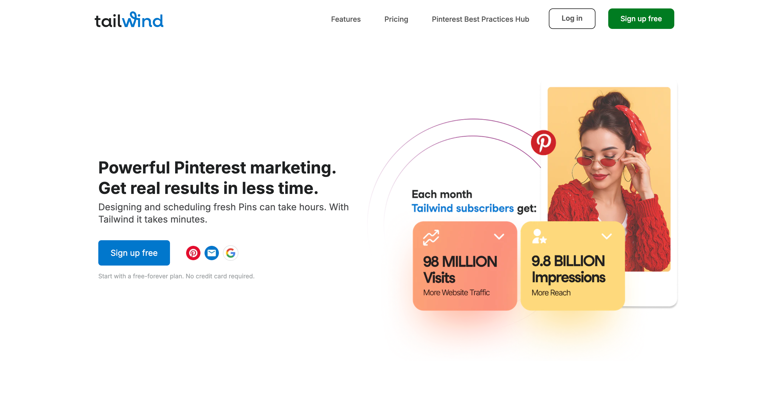 Tailwind's Pinterest marketing platform