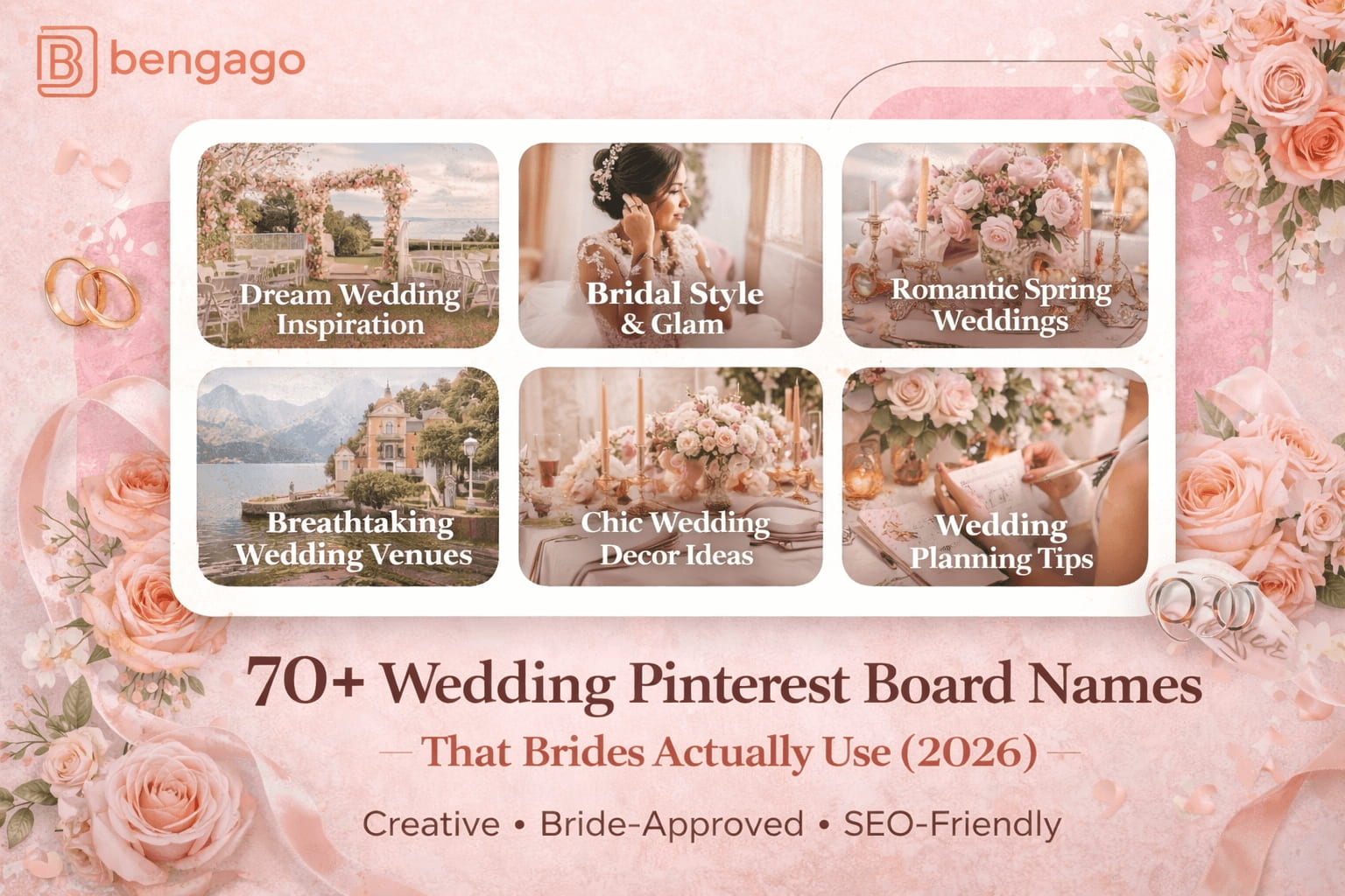 70+ Wedding Pinterest Board Names That Brides Actually Use (2026)